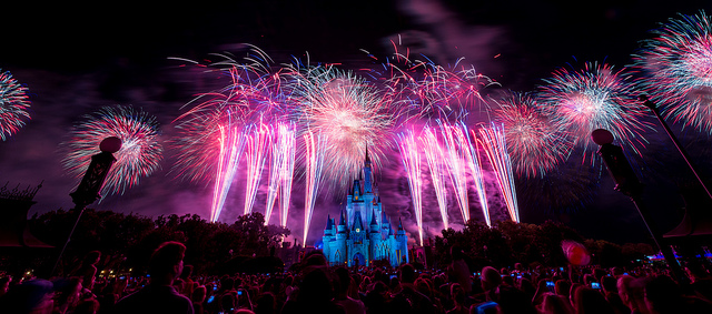 Walt disney world fireworks